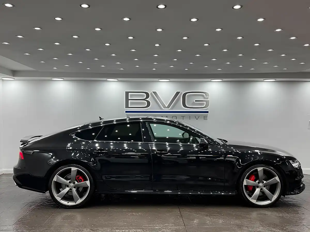 Used 2017 Audi A7 Black Edition Sportback Black - Interior and Exterior details 8