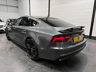 Used 2017 Audi A7 Black Edition Sportback Grey - Interior and Exterior details 4