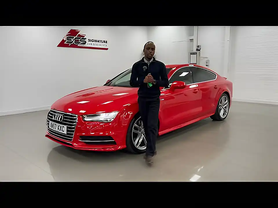 Used 2017 Audi A7 S Line Sportback Misano Red - Interior and Exterior details 20