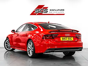 Used 2017 Audi A7 S Line Sportback Misano Red - Interior and Exterior details 3
