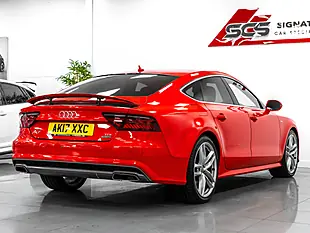 Used 2017 Audi A7 S Line Sportback Misano Red - Interior and Exterior details 4