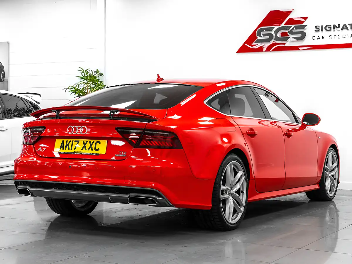 Used 2017 Audi A7 S Line Sportback Misano Red - Interior and Exterior details 4