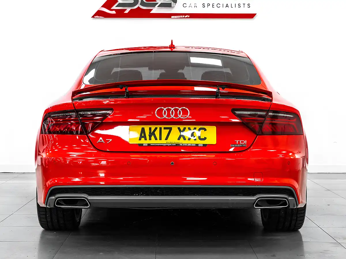 Used 2017 Audi A7 S Line Sportback Misano Red - Interior and Exterior details 5