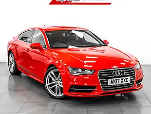 Used 2017 Audi A7 S Line Sportback Misano Red - Interior and Exterior details 6