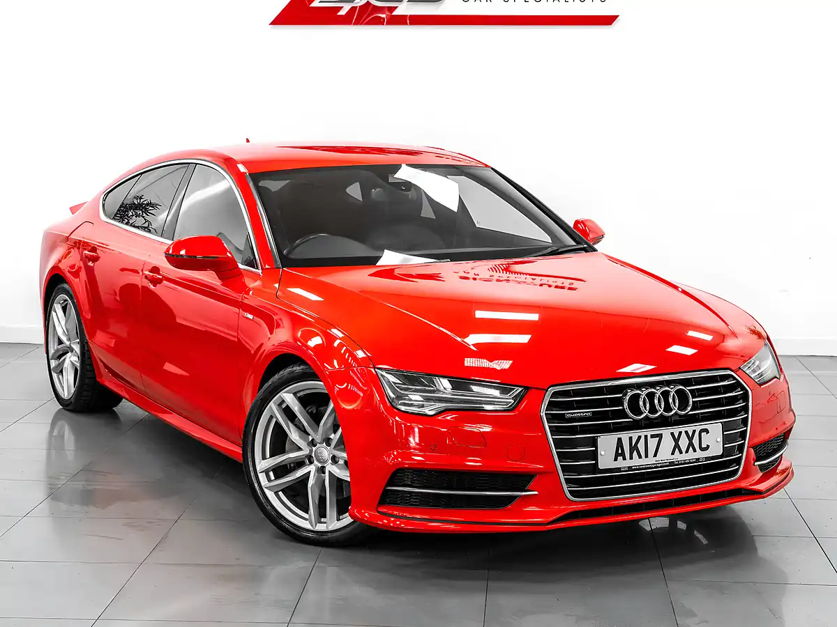 Used 2017 Audi A7 S Line Sportback Misano Red - Interior and Exterior details 6