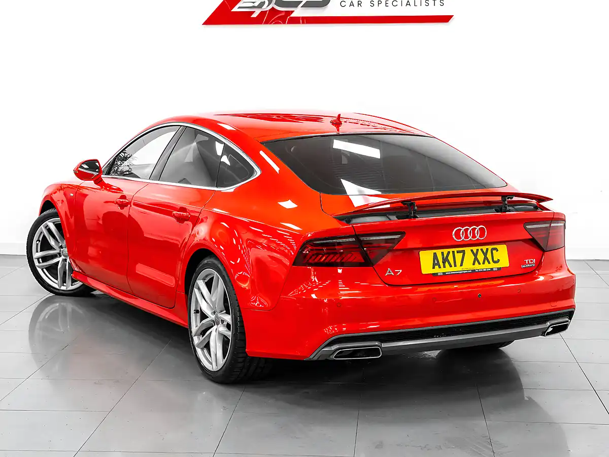 Used 2017 Audi A7 S Line Sportback Misano Red - Interior and Exterior details 7