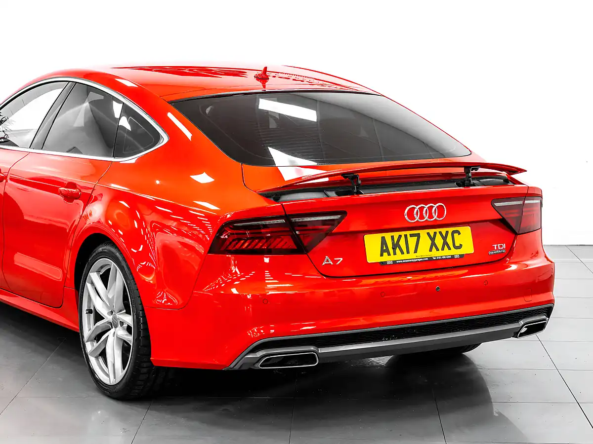 Used 2017 Audi A7 S Line Sportback Misano Red - Interior and Exterior details 9