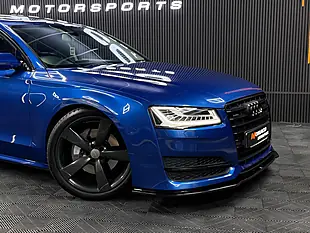 Used 2017 Audi A8 Black Edition Blue - Interior and Exterior details 2