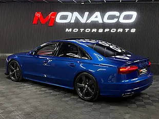 Used 2017 Audi A8 Black Edition Blue - Interior and Exterior details 3