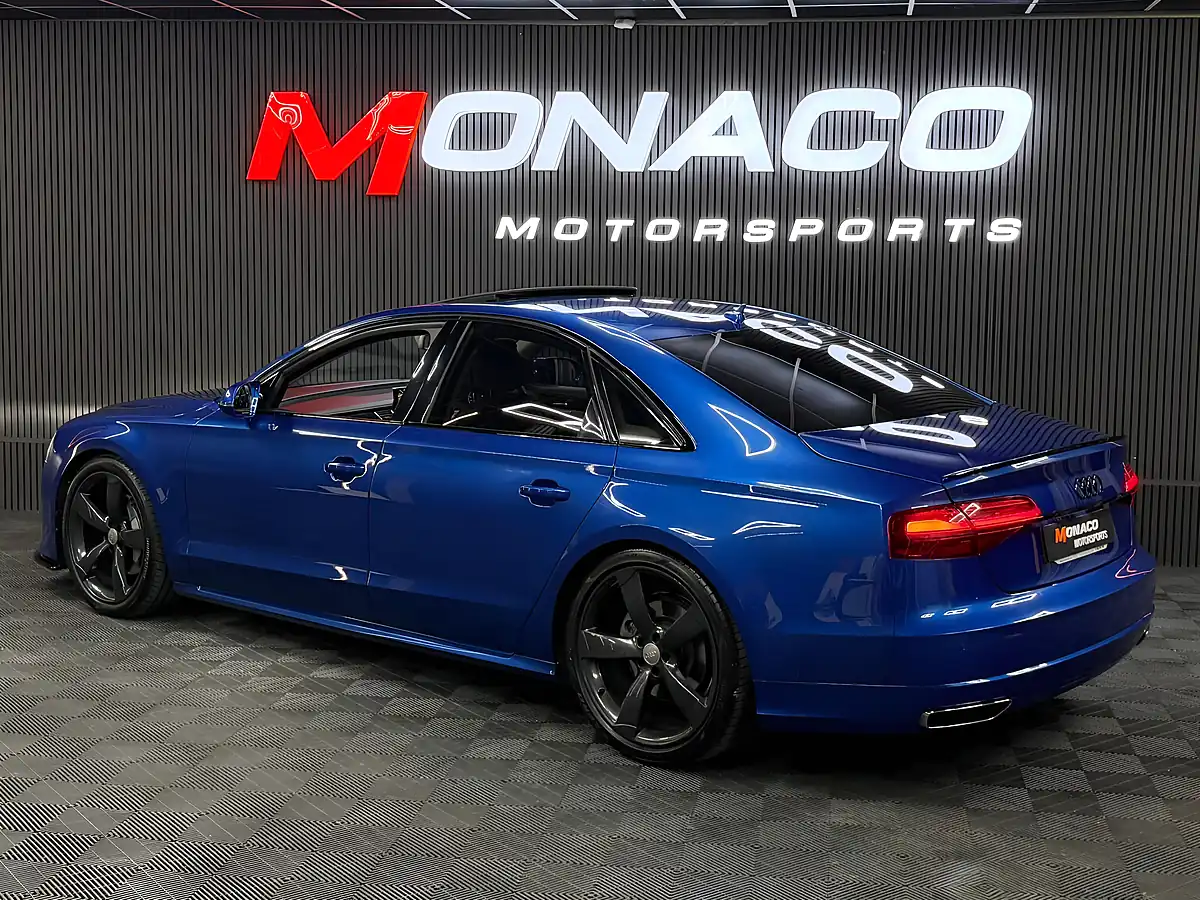 Used 2017 Audi A8 Black Edition Blue - Interior and Exterior details 3