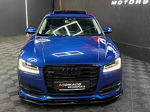 Used 2017 Audi A8 Black Edition Blue - Interior and Exterior details 4