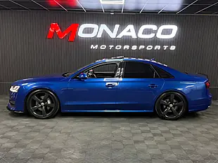 Used 2017 Audi A8 Black Edition Blue - Interior and Exterior details 6