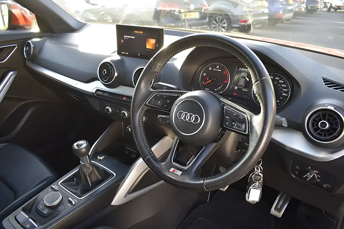 Used 2017 Audi Q2 S Line Coral Orange - Interior and Exterior details 10