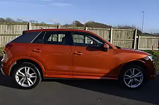 Used 2017 Audi Q2 S Line Coral Orange - Interior and Exterior details 16