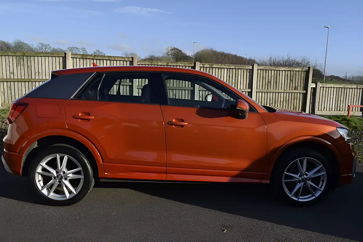 Used 2017 Audi Q2 S Line Coral Orange - Interior and Exterior details 16