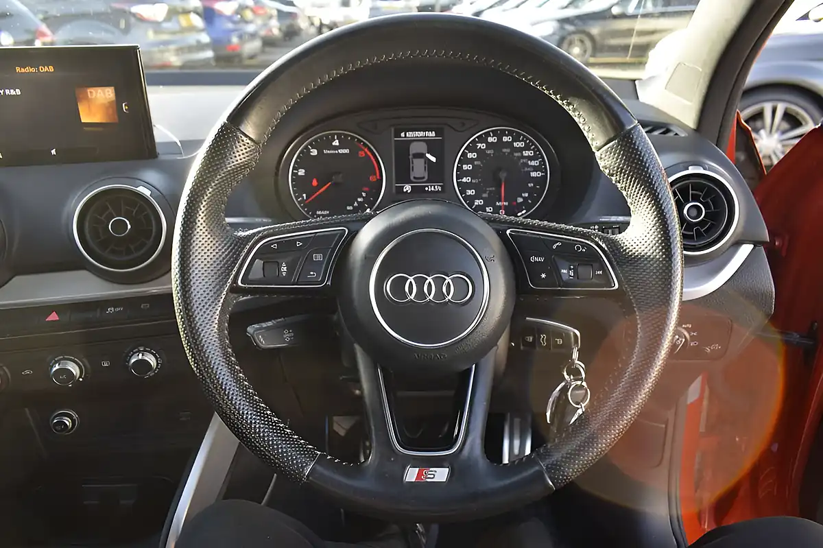 Used 2017 Audi Q2 S Line Coral Orange - Interior and Exterior details 18