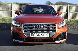 Used 2017 Audi Q2 S Line Coral Orange - Interior and Exterior details 2