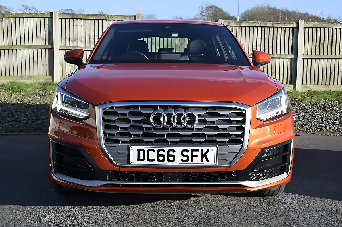 Used 2017 Audi Q2 S Line Coral Orange - Interior and Exterior details 2