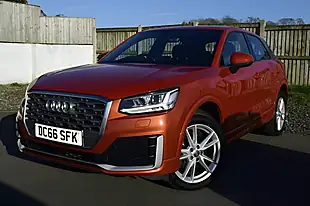 Used 2017 Audi Q2 S Line Coral Orange - Interior and Exterior details 3