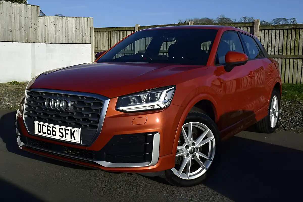 Used 2017 Audi Q2 S Line Coral Orange - Interior and Exterior details 3