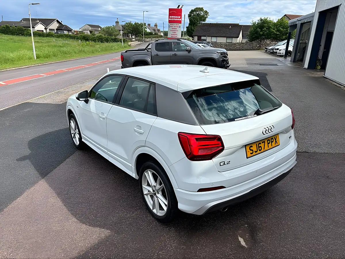 Used 2017 Audi Q2 S Line White - Interior and Exterior details 11