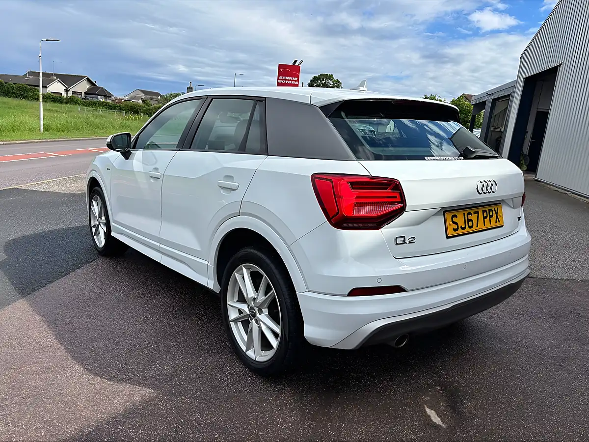 Used 2017 Audi Q2 S Line White - Interior and Exterior details 5