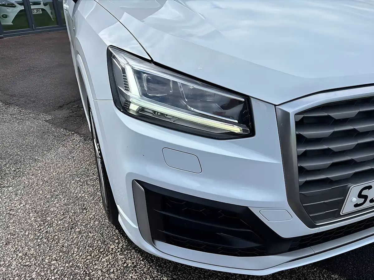 Used 2017 Audi Q2 S Line White - Interior and Exterior details 9