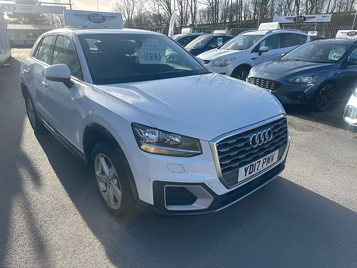 Used 2017 Audi Q2 Sport White - Front View