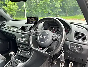 Used 2017 Audi Q3 Black Edition Glacier White - Interior and Exterior details 12