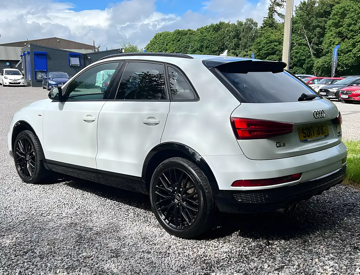 Used 2017 Audi Q3 Black Edition Glacier White - Interior and Exterior details 5