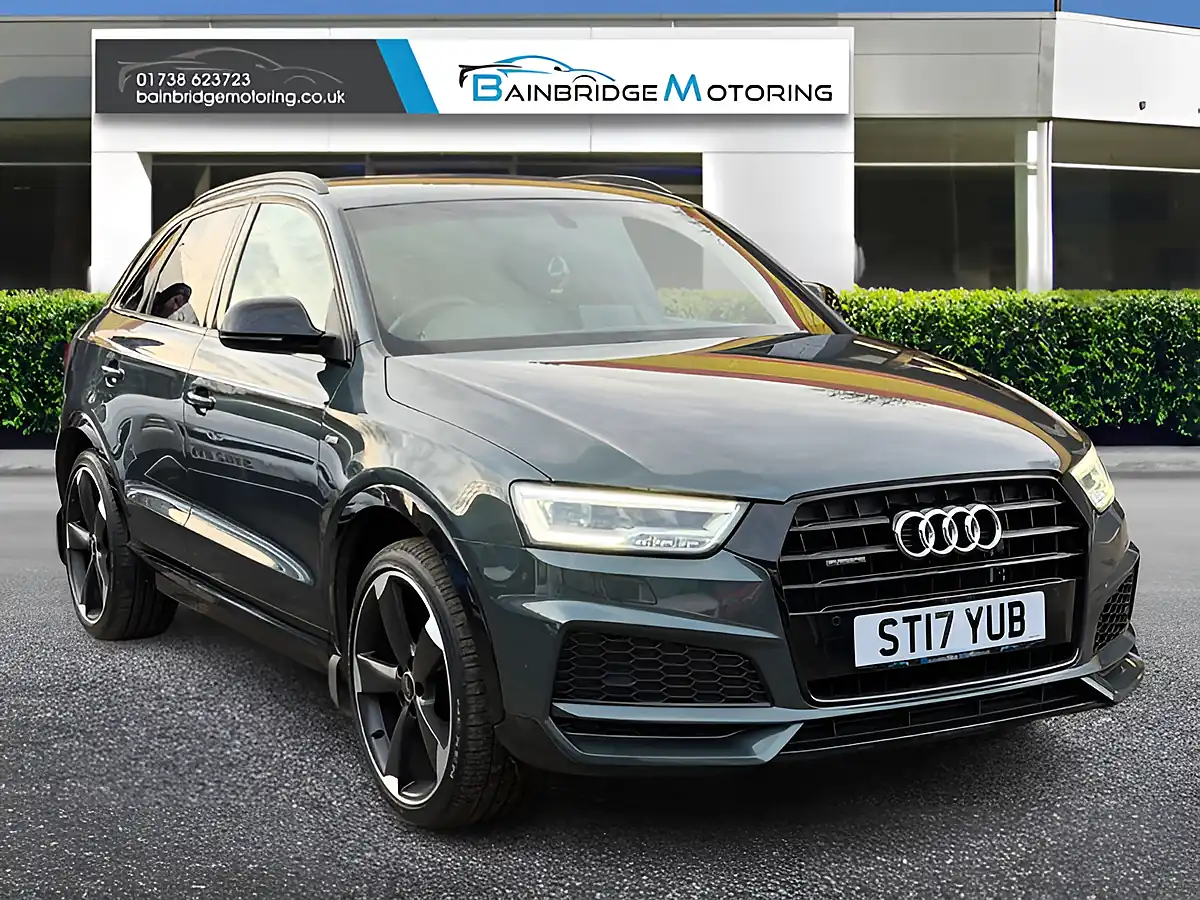 Used 2017 Audi Q3 Black Edition Green - Front View