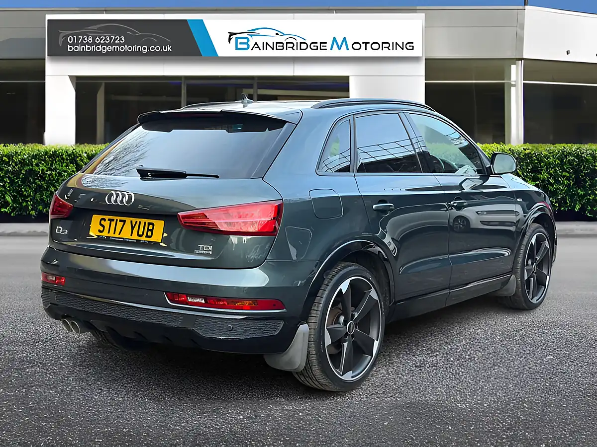 Used 2017 Audi Q3 Black Edition Green - Interior and Exterior details 3