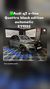 Used 2017 Audi Q3 Black Edition Grey - Interior and Exterior details 4