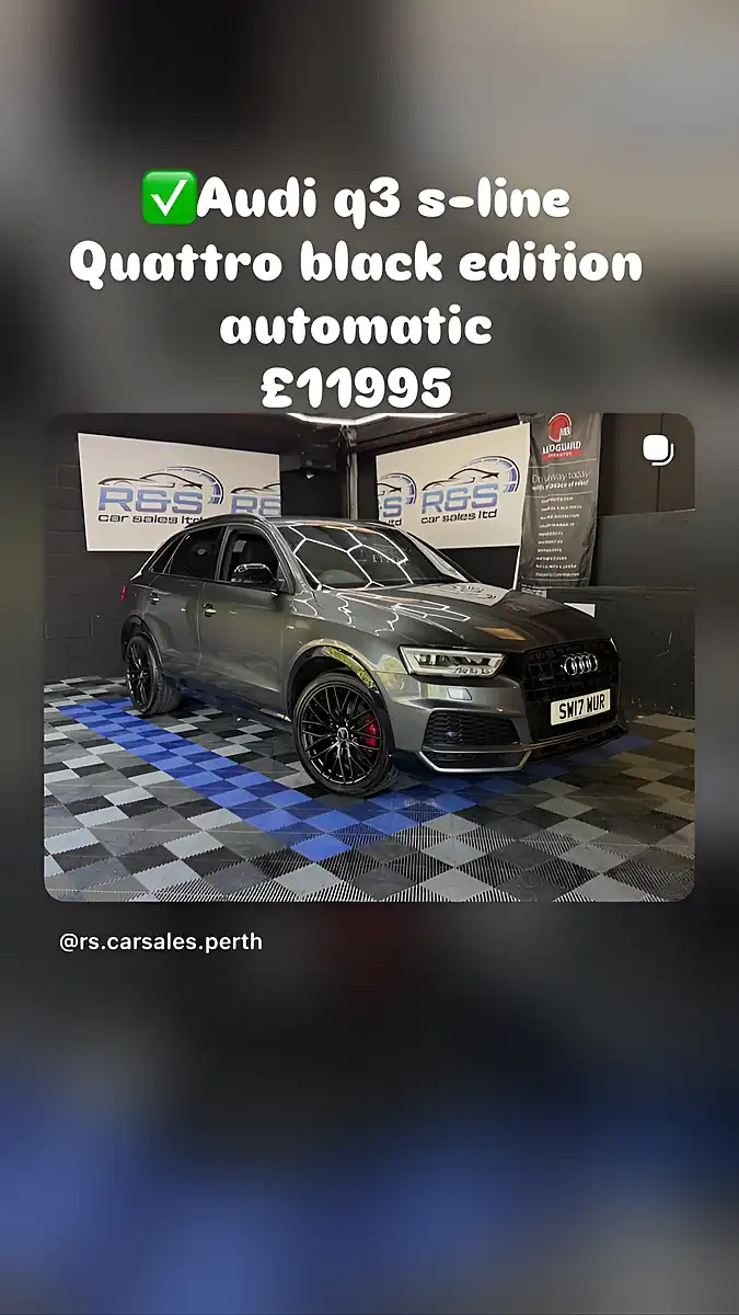 Used 2017 Audi Q3 Black Edition Grey - Interior and Exterior details 4