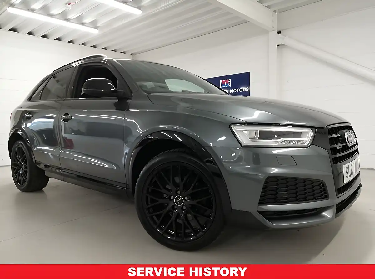 Used 2017 Audi Q3 Black Edition Grey - Front View