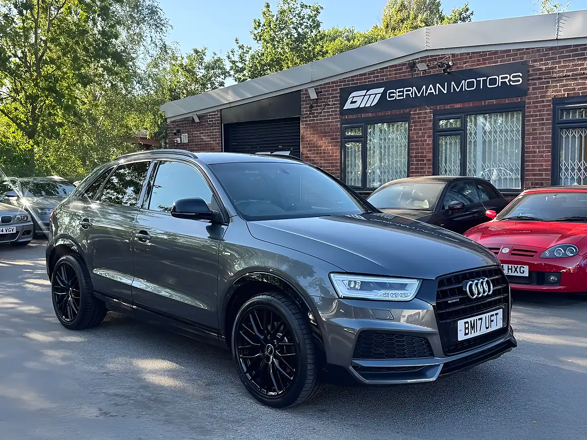 Used 2017 Audi Q3 Black Edition Grey - Front View