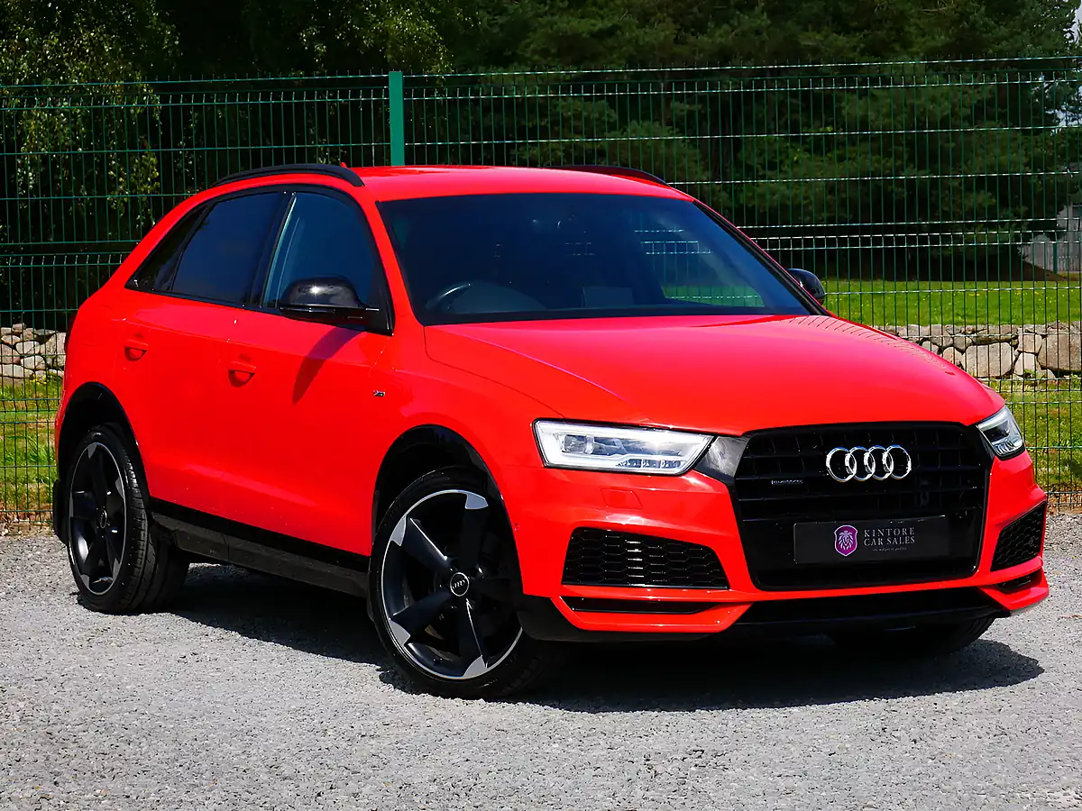 Used 2017 Audi Q3 Black Edition Misano Red - Front View