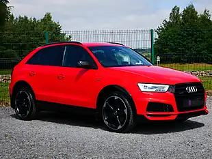 Used 2017 Audi Q3 Black Edition Misano Red - Interior and Exterior details 2
