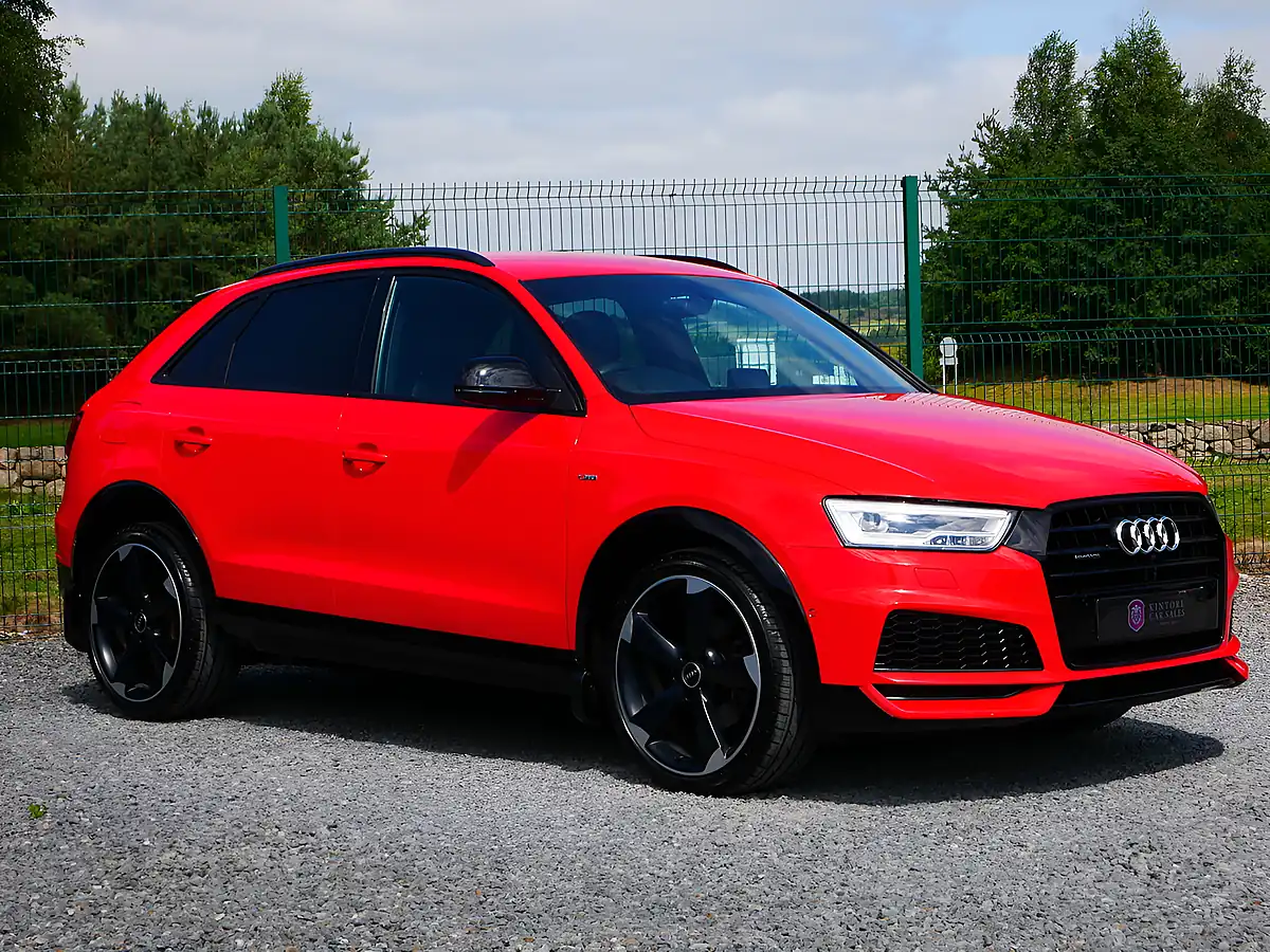 Used 2017 Audi Q3 Black Edition Misano Red - Interior and Exterior details 2