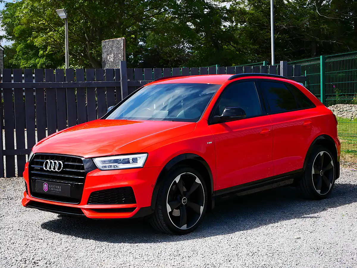 Used 2017 Audi Q3 Black Edition Misano Red - Interior and Exterior details 4