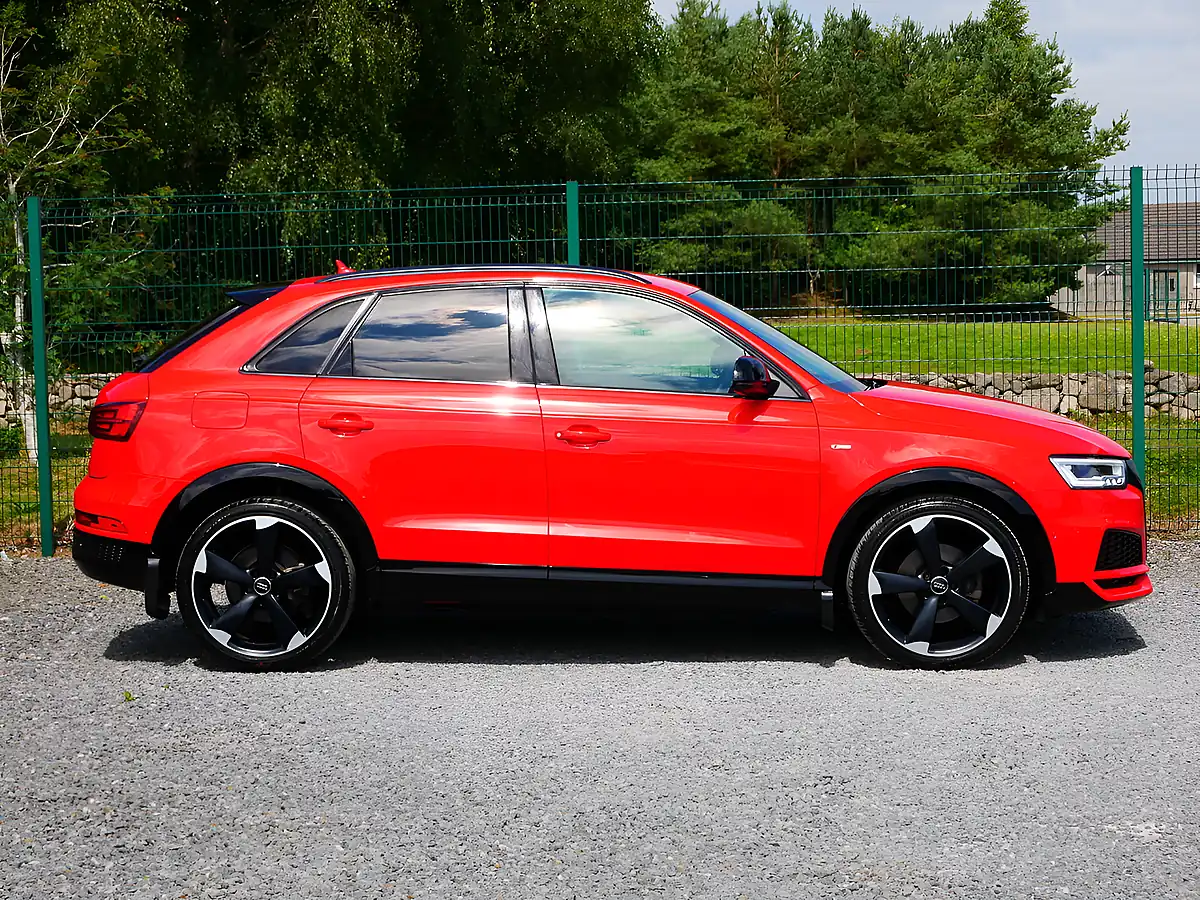 Used 2017 Audi Q3 Black Edition Misano Red - Interior and Exterior details 5