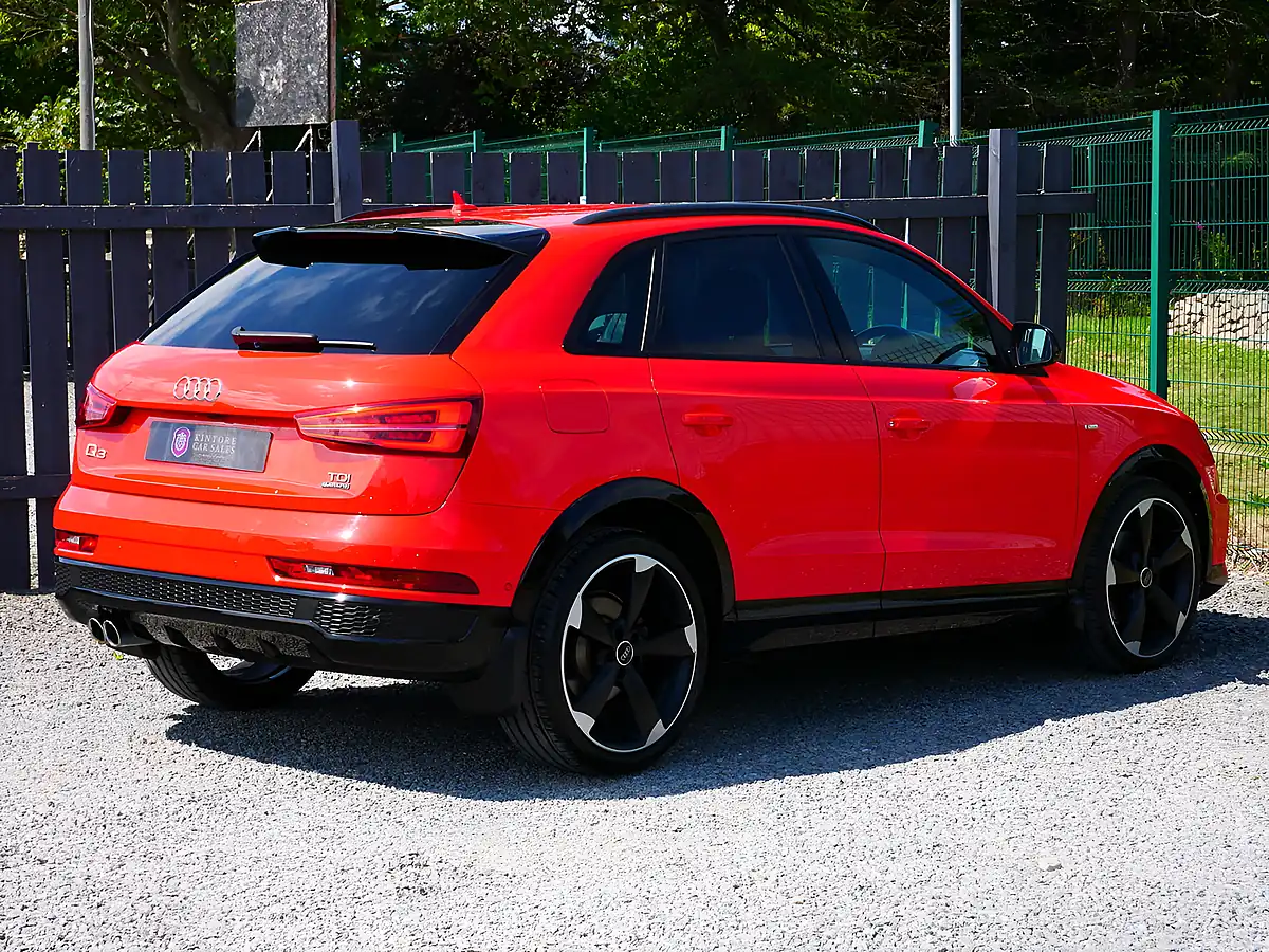 Used 2017 Audi Q3 Black Edition Misano Red - Interior and Exterior details 9