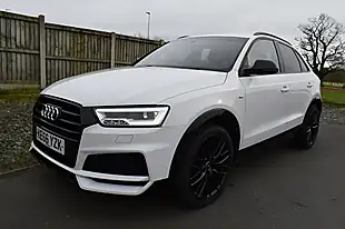 Used 2017 Audi Q3 Black Edition S Line Glacier White - Interior and Exterior details 13