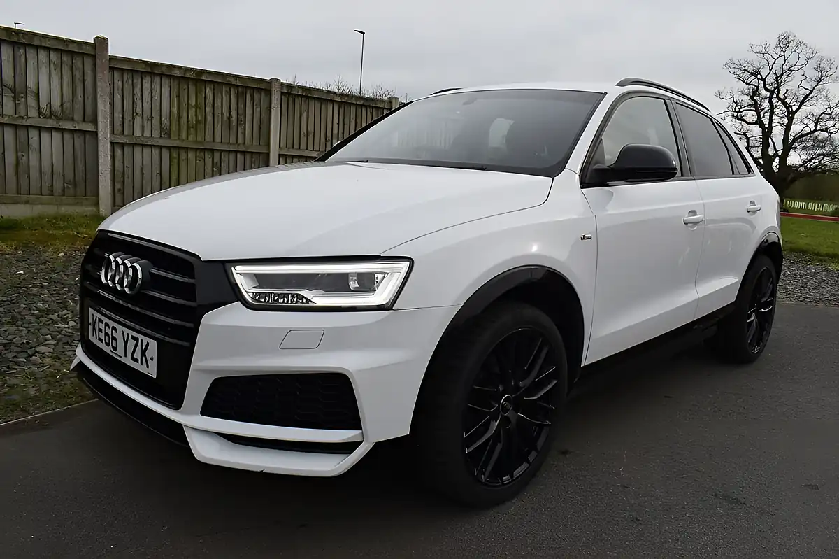 Used 2017 Audi Q3 Black Edition S Line Glacier White - Interior and Exterior details 13