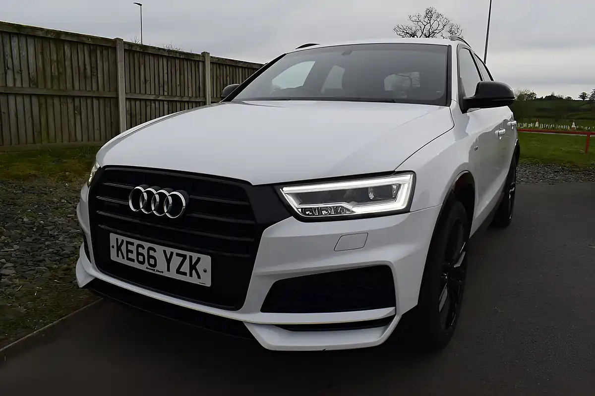 Used 2017 Audi Q3 Black Edition S Line Glacier White - Interior and Exterior details 17