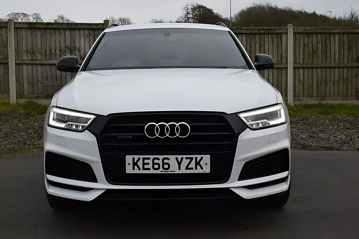 Used 2017 Audi Q3 Black Edition S Line Glacier White - Interior and Exterior details 2
