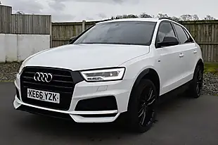 Used 2017 Audi Q3 Black Edition S Line Glacier White - Interior and Exterior details 3