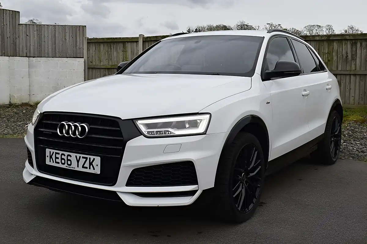 Used 2017 Audi Q3 Black Edition S Line Glacier White - Interior and Exterior details 3