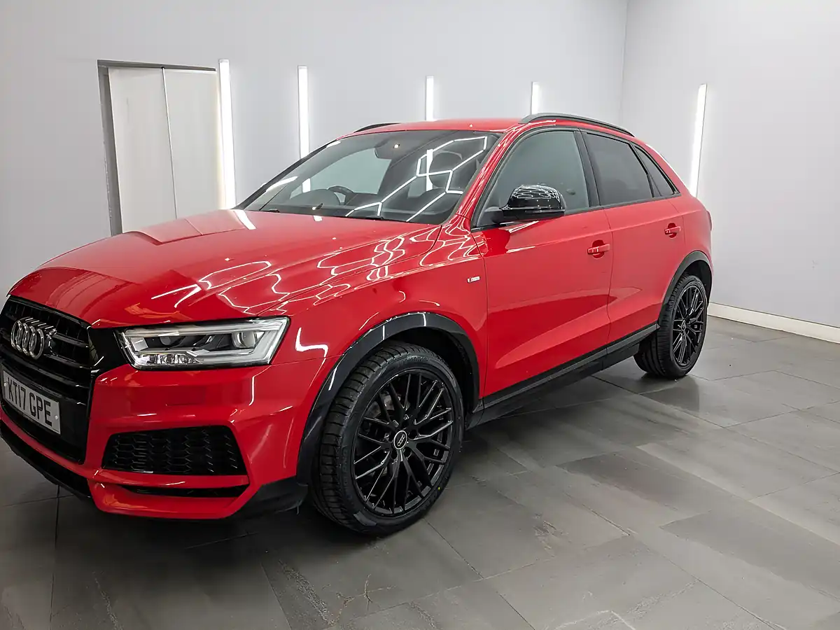 Used 2017 Audi Q3 Black Edition Shiraz Red - Interior and Exterior details 3
