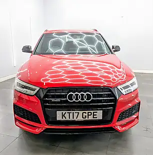 Used 2017 Audi Q3 Black Edition Shiraz Red - Interior and Exterior details 4